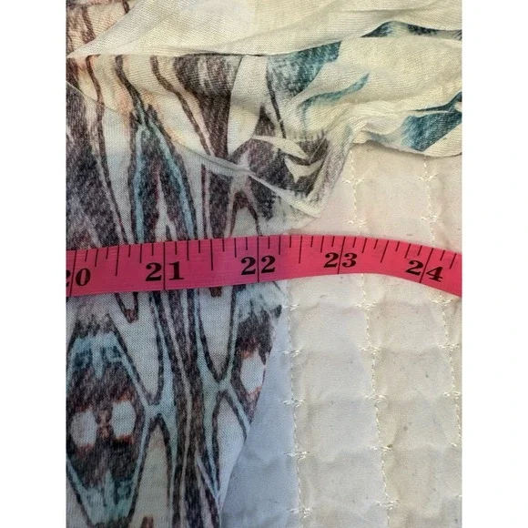 Reba Southwestern Boho Embellished Tunic Top, XL - Picture 6 of 9